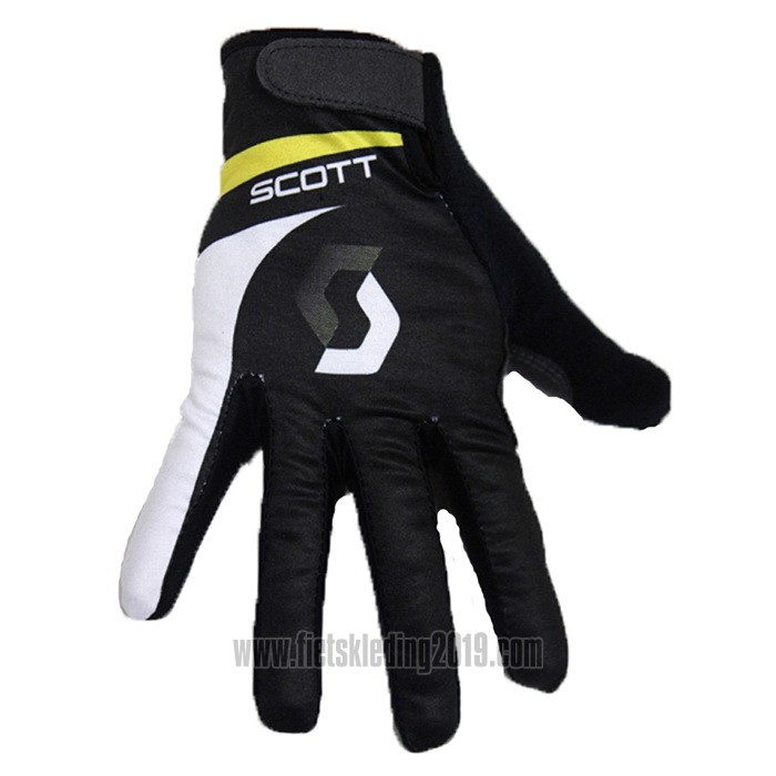 2020 Scott Handschoenen Met Lange Vingers Zwart Wit (3)